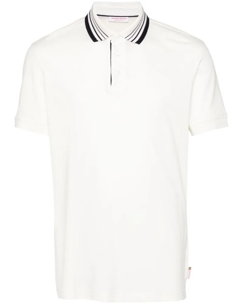 Orlebar Brown Dominic Poloshirt - Weiß Weiß