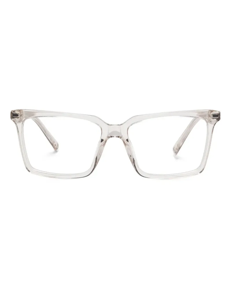 Miu Miu Transparente Brille - Weiß Weiß