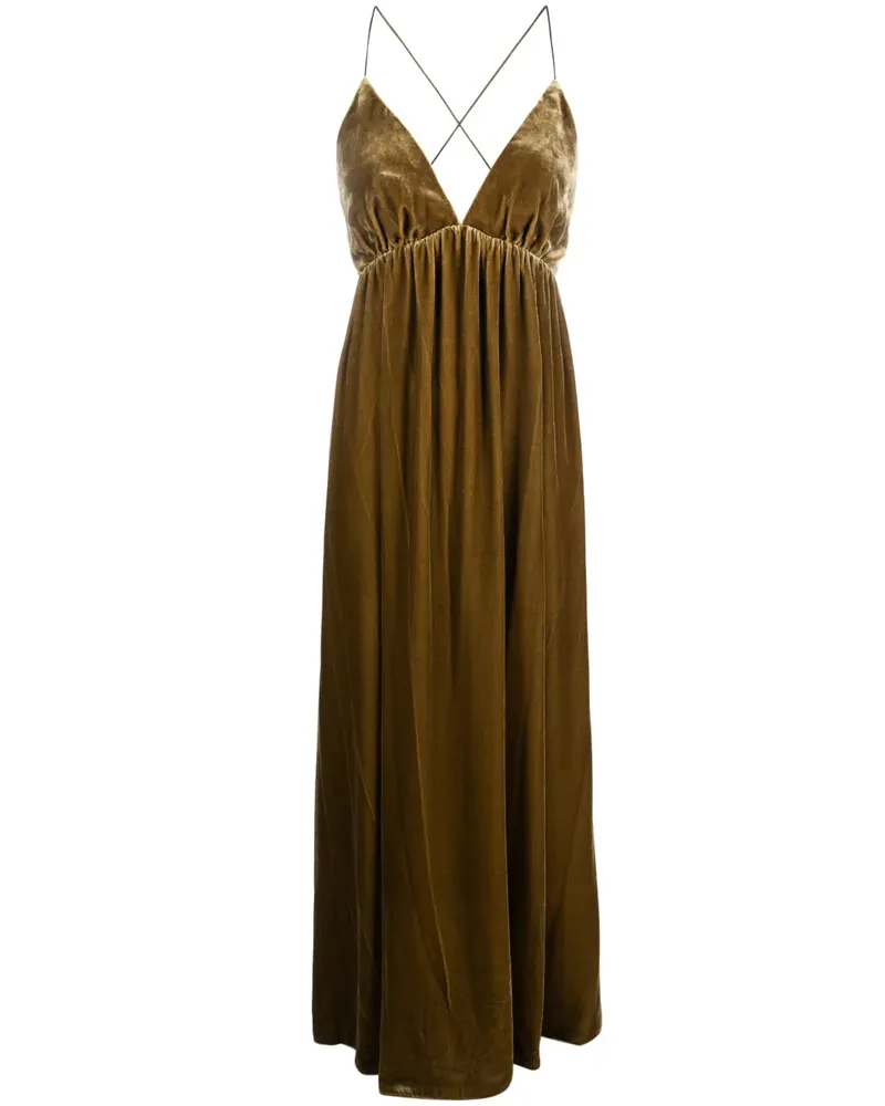 Zimmermann Sensory Maxikleid - Grün Grün