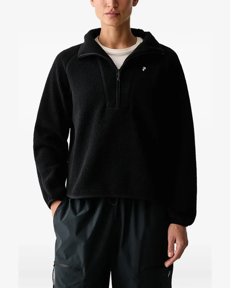 Peak Performance NatureRush sweatshirt - Schwarz Schwarz