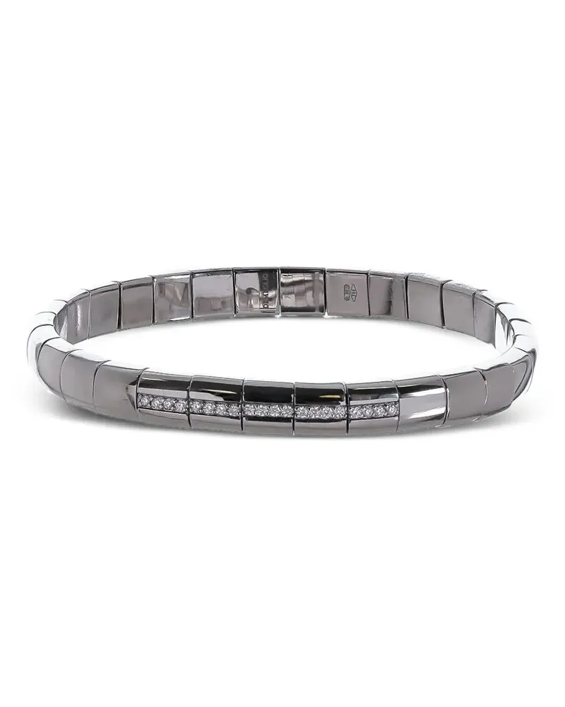 Roberto Demeglio diamond stretch bracelet - Silber Silber