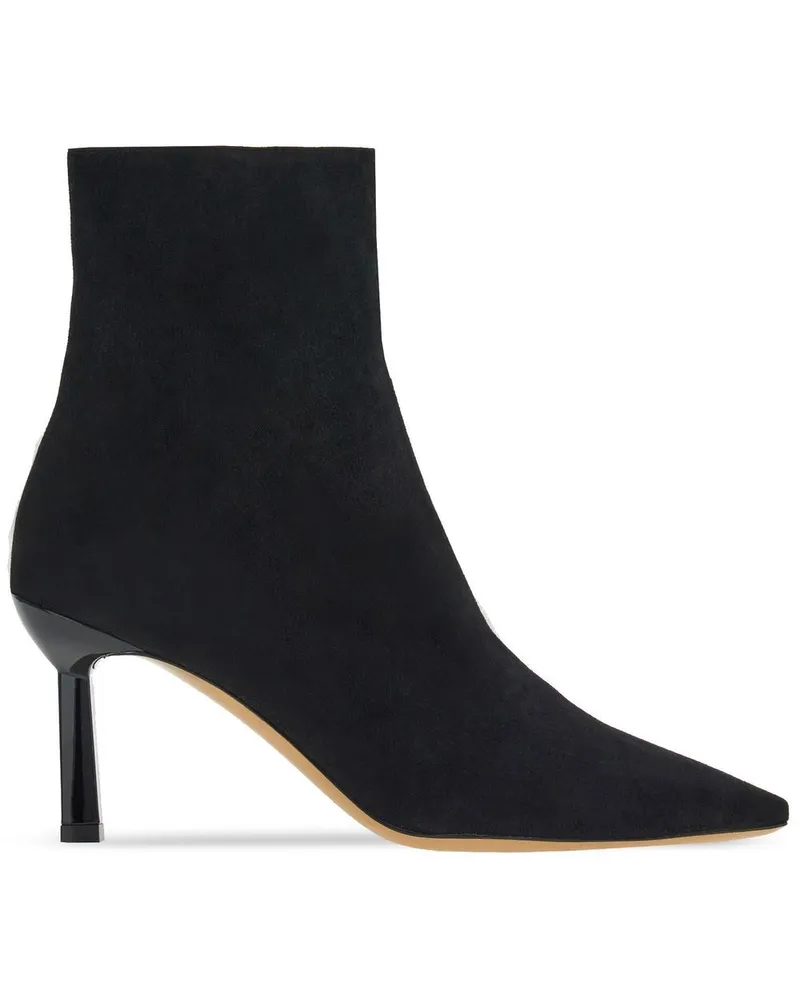 Ferragamo Stiefeletten mit spitzer Kappe 70mm - Schwarz Schwarz