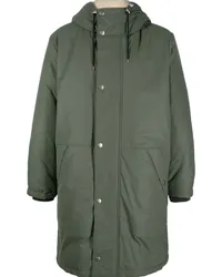 A.P.C. Parka mit Kapuze Grün