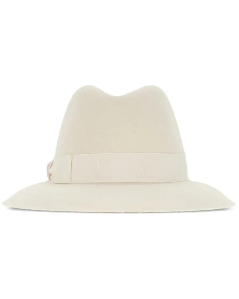 Borsalino Claudette' Hut - Weiß Weiß