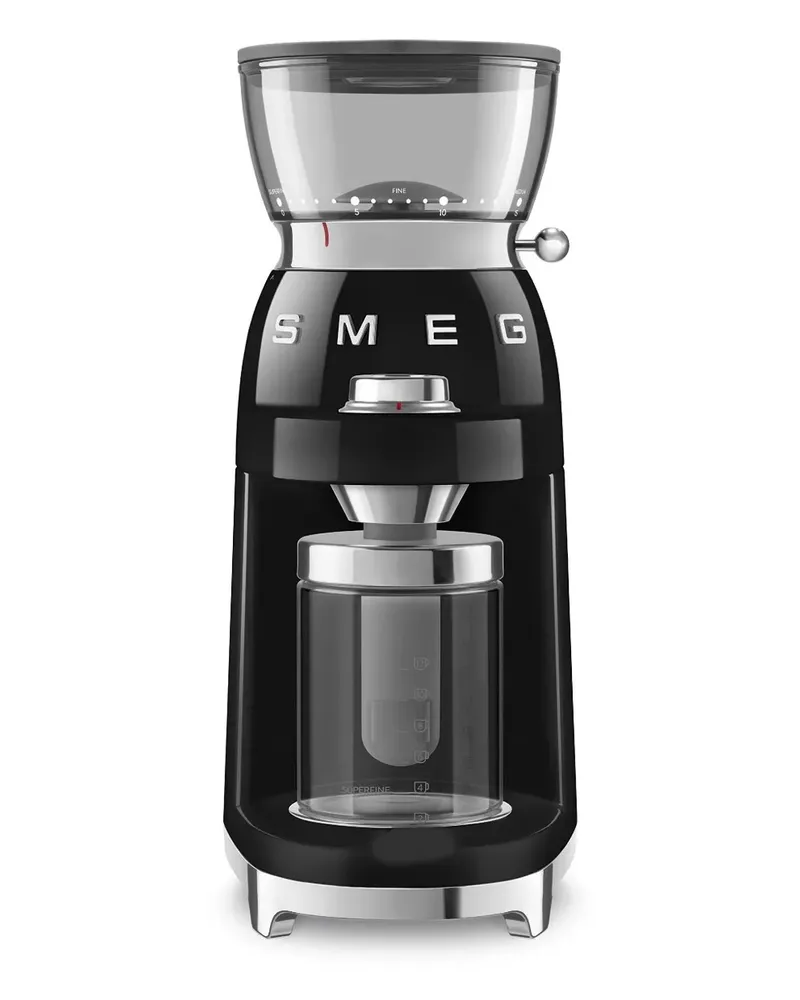 Smeg 50's Style Kaffeemühle - Schwarz Schwarz