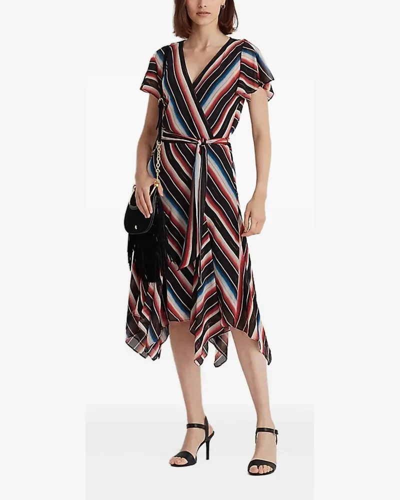 Ralph Lauren Gestreiftes Kleid - Blau Blau