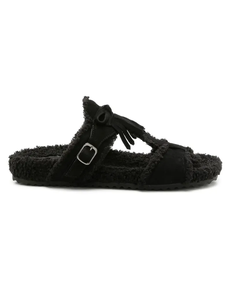 Sarah Chofakian Klassische Sandalen - Schwarz Schwarz