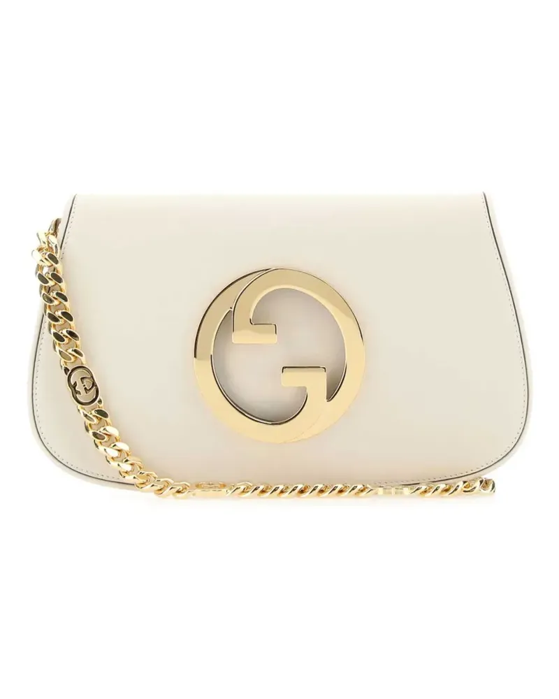Gucci Blondie Schultertasche - Weiß Weiß