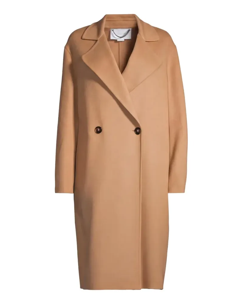 Stella McCartney double-breasted coat - Nude Nude
