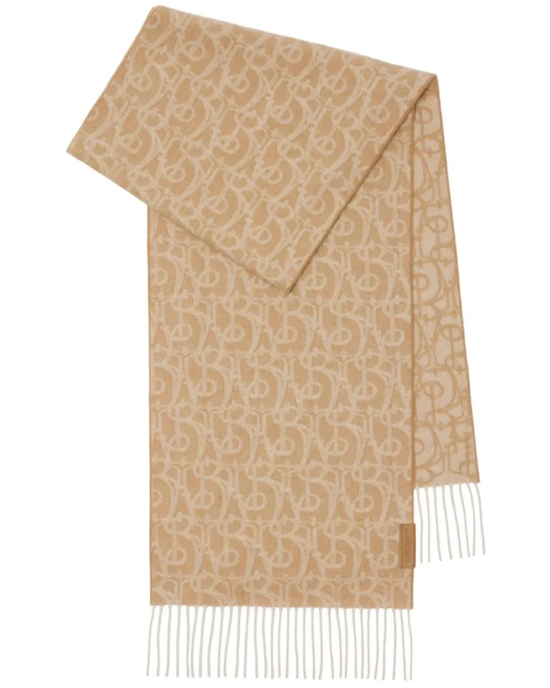 Burberry B Charm Schal - Braun Braun