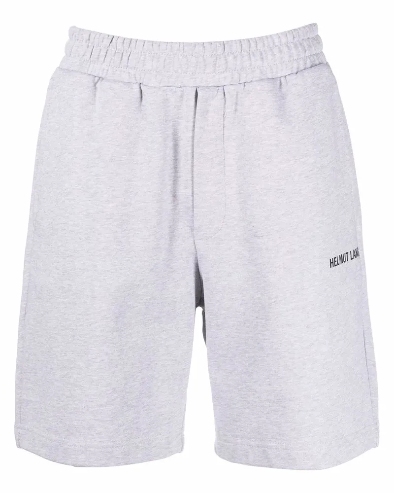 Helmut Lang Core Bermudas aus Fleece - Grau Grau