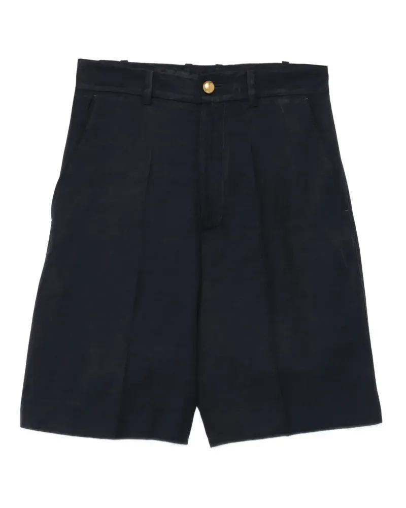 P.A.R.O.S.H. P.A.R.O H. pleated shorts - Blau Blau