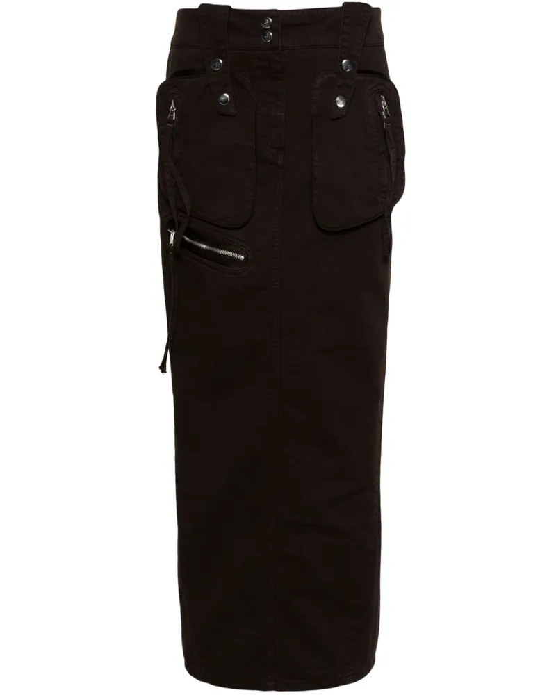 Blumarine Langer Rock - Braun Braun