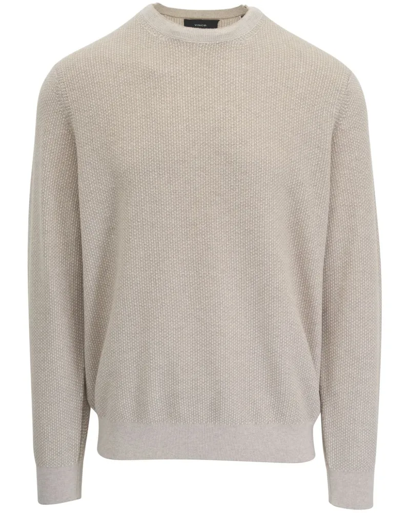 Vince Sweatshirt mit Rundhalsausschnitt - Nude Nude