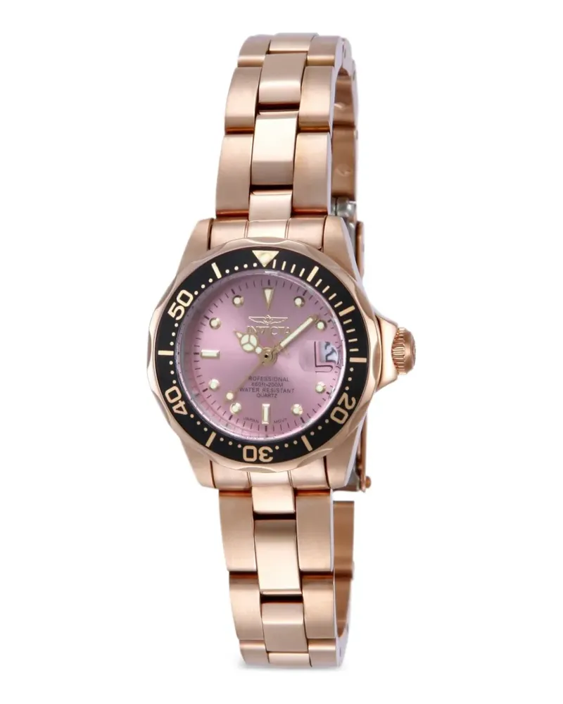 Invicta Pro Diver Armbanduhr 24mm - Rosa Rosa
