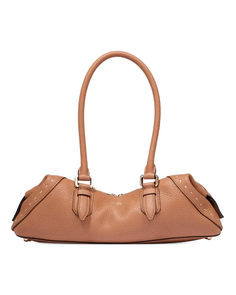 Lancel Kleine Charlie Schultertasche - Braun Braun