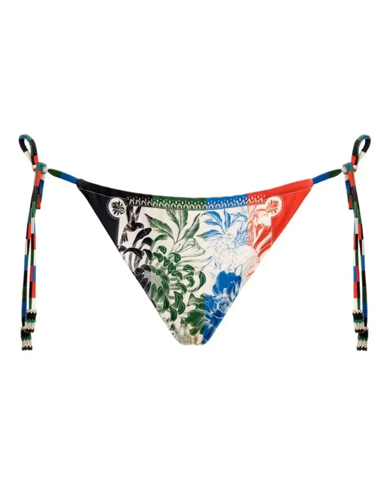 AGUA BENDITA Wendbares Aldana Bikinihöschen - Blau Blau