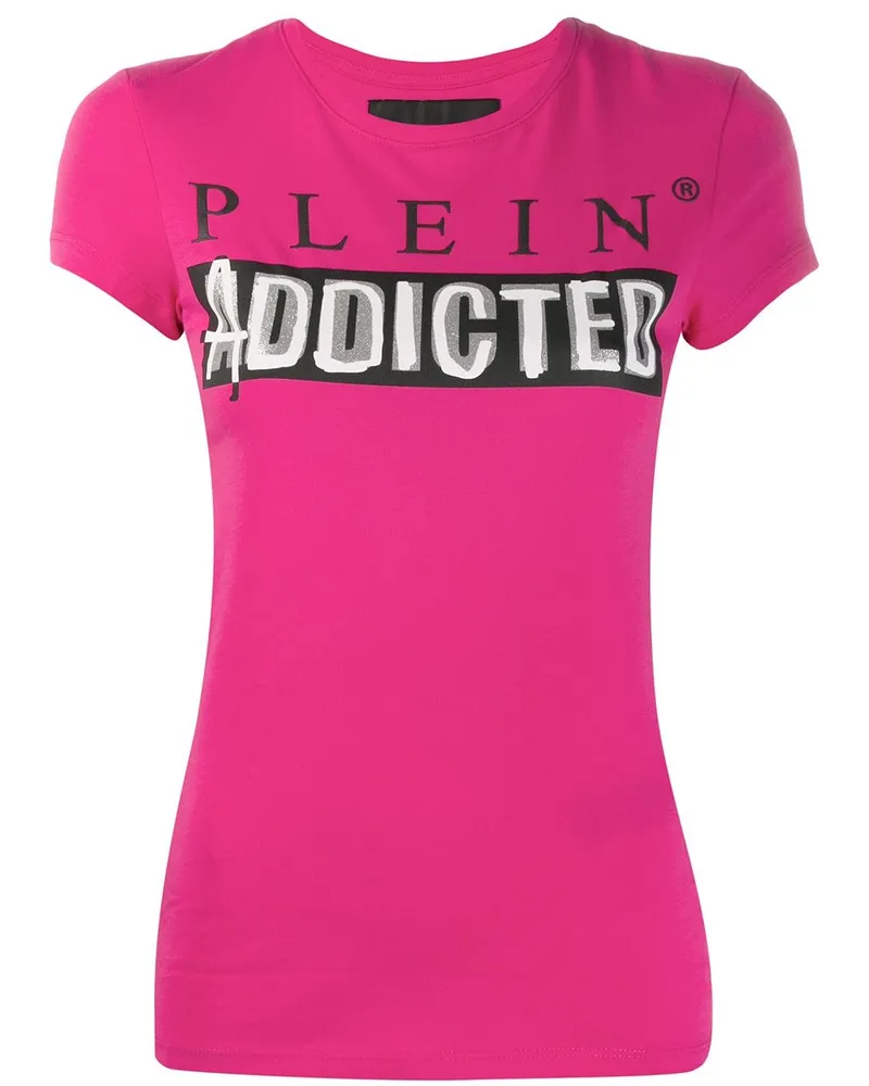 Philipp Plein SS Original' T-Shirt - Rosa Rosa