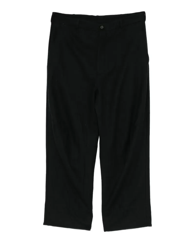 forme d'expression Gerade Cropped-Hose - Schwarz Schwarz