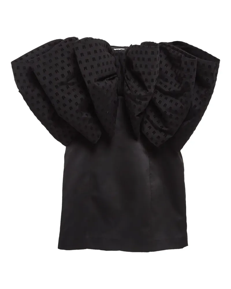 ROTATE Birger Christensen Pre-owned Kleid mit Schleifendetail - Schwarz Schwarz