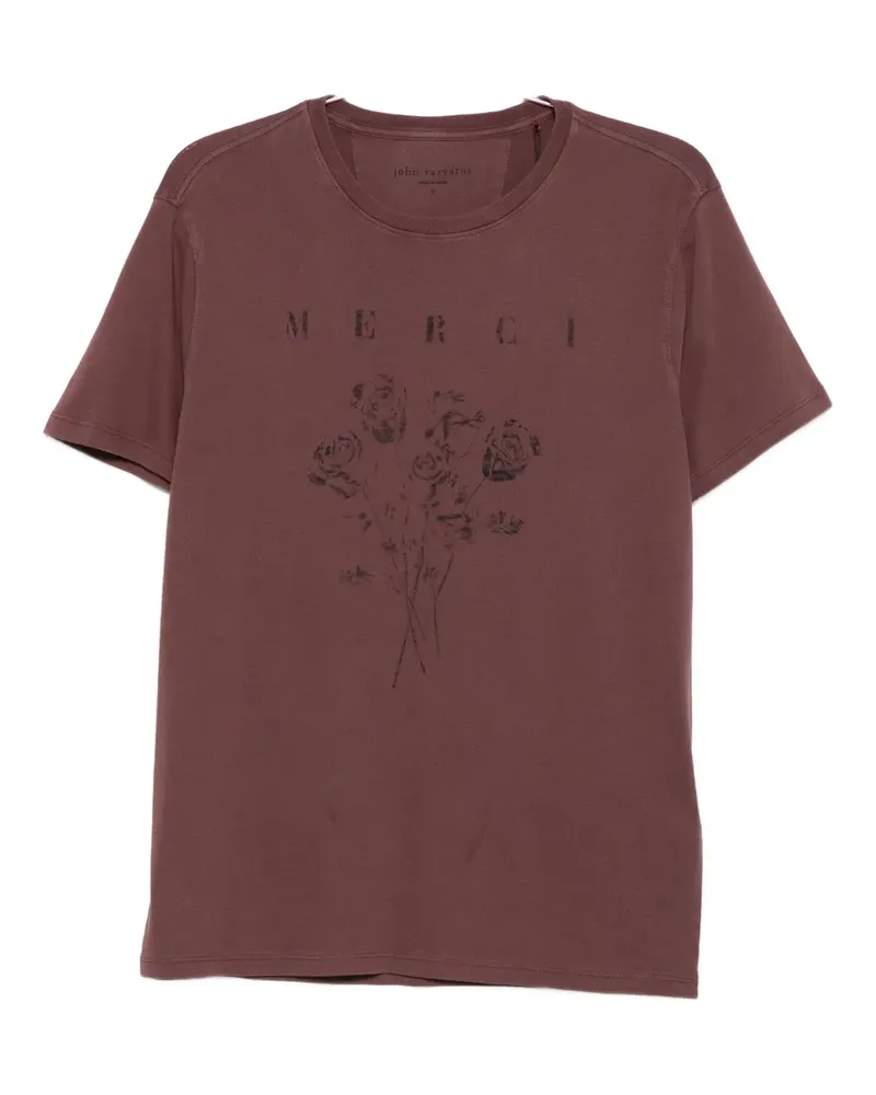 John Varvatos Merci T-shirt - Rot Rot