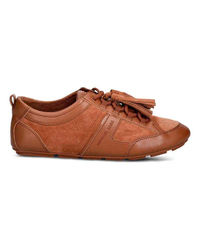 Michael Kors Keely Sneakers aus Wildleder mit Quasten - Braun Braun