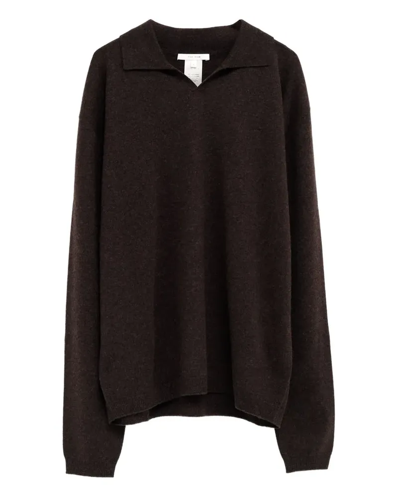 The Row polo-neck cashmere sweater - Braun Braun