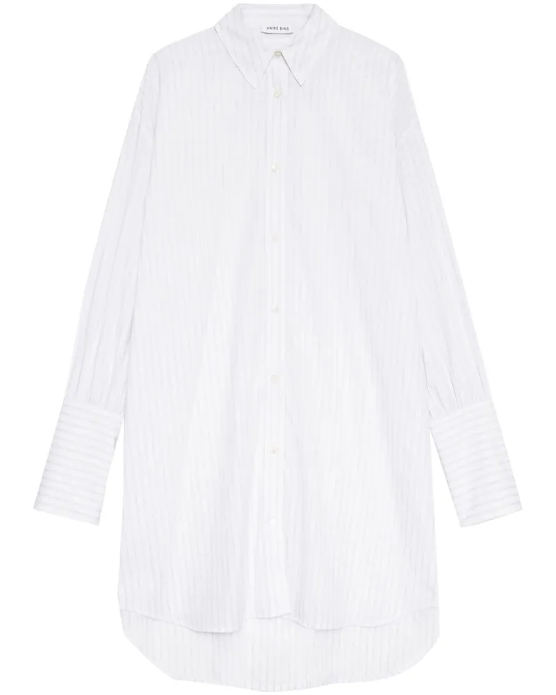Anine Bing Lake Midikleid - Weiß Weiß