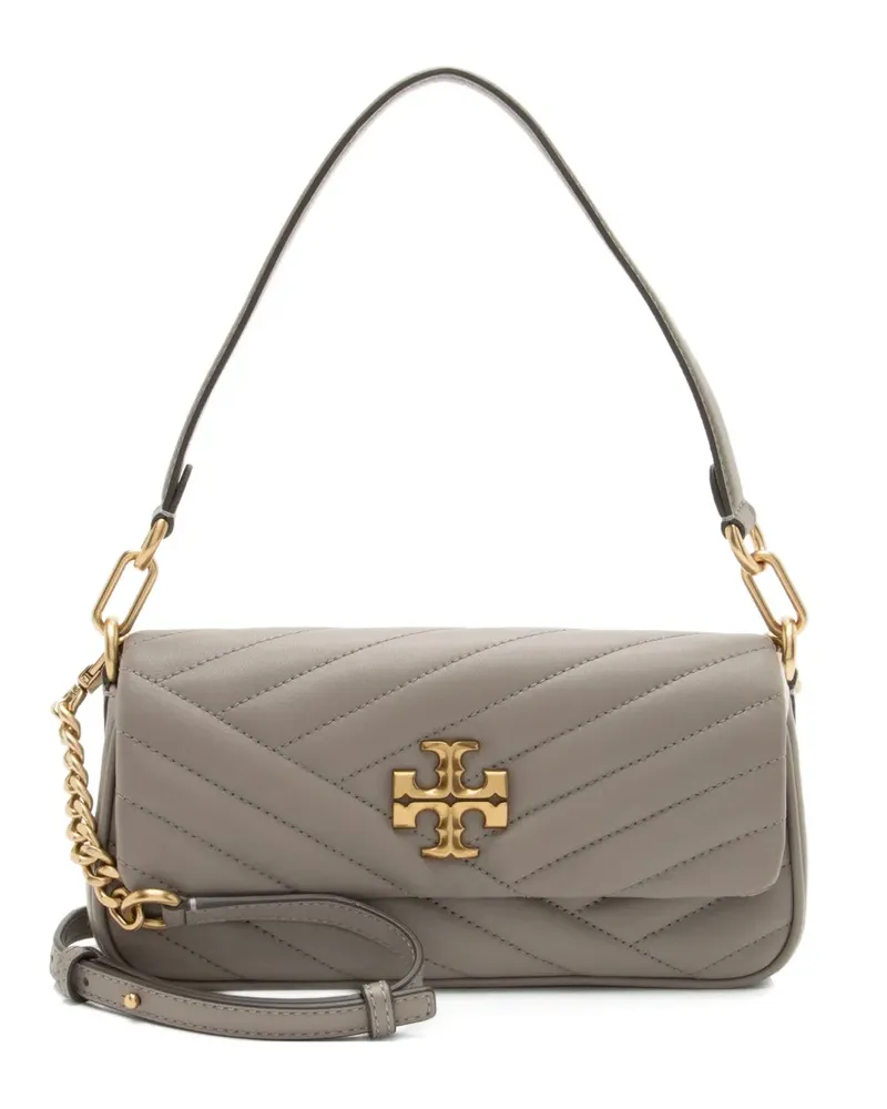 Tory Burch small Kira leather shoulder bag - Grau Grau