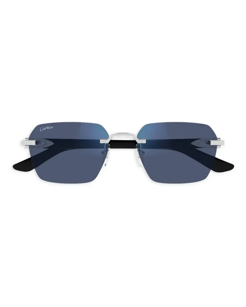 Cartier Signature C Sonnenbrille - Blau Blau