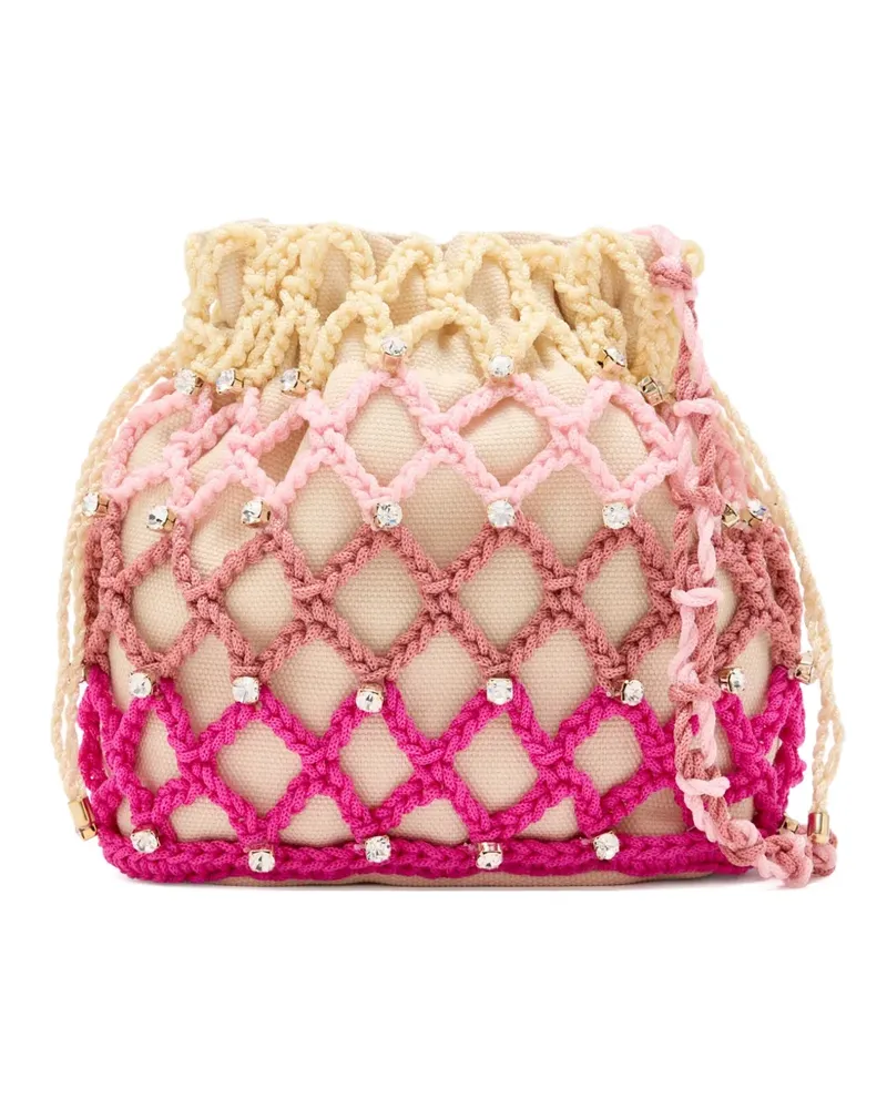 Rosantica Gehäkelte Selene Marea Umhängetasche - Nude Nude