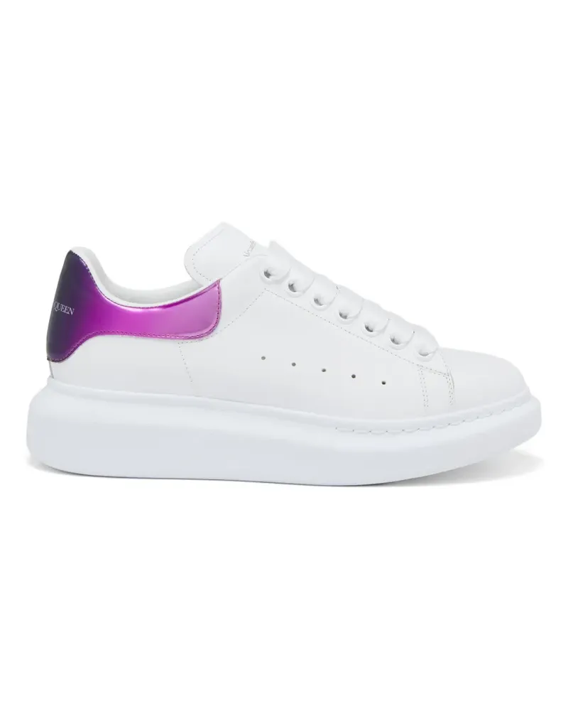 Alexander McQueen degradé round sneakers - Weiß Weiß