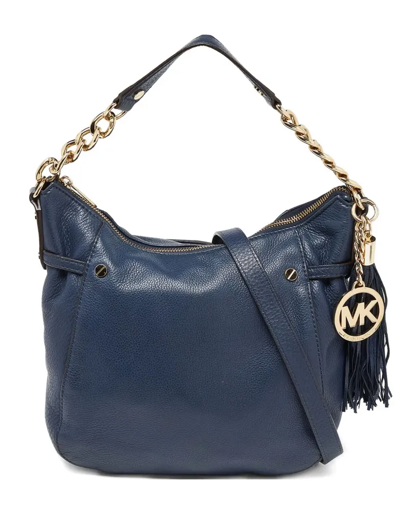 Michael Kors Umhängetasche mit Quaste - Blau Blau