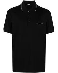 Versace Poloshirt mit  Nautical-Verzierung Schwarz