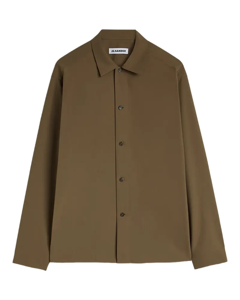 Jil Sander Langärmeliges Hemd - Braun Braun