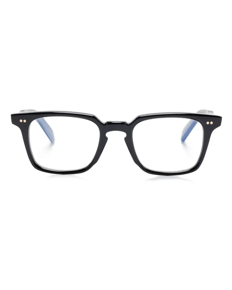 Cutler and Gross Brille mit eckigem Gestell - Schwarz Schwarz
