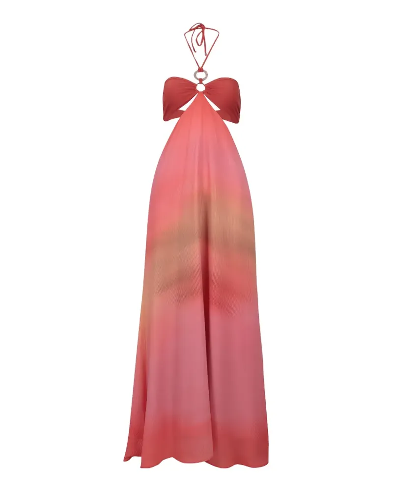 Baobab Collection cut-out halterneck maxi dress - Rosa Rosa