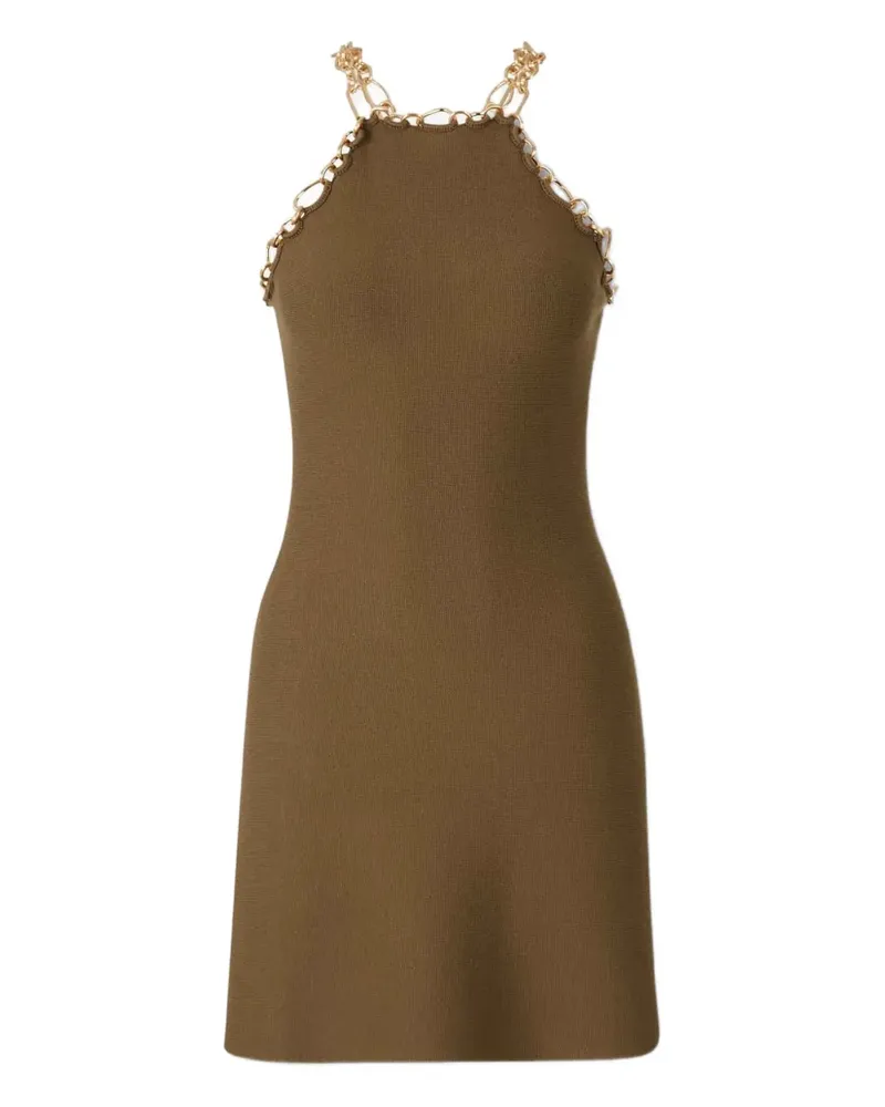 Cult Gaia Prati Minikleid mit Kettendetail - Braun Braun