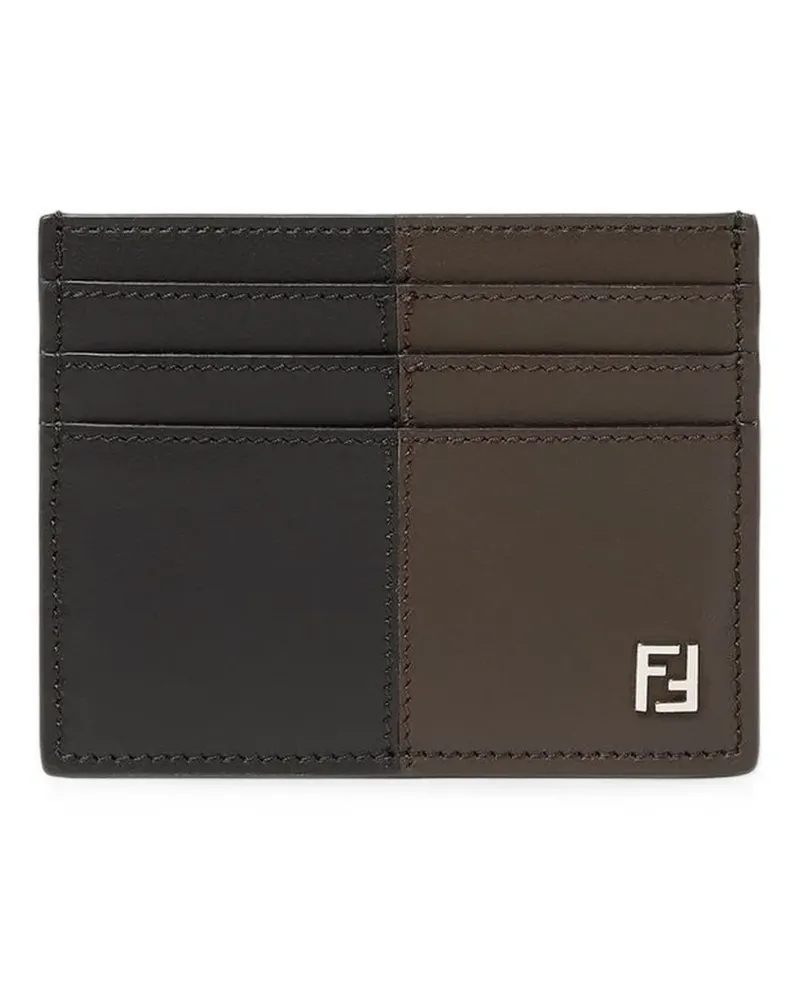 Fendi FF Double card holder - Schwarz Schwarz