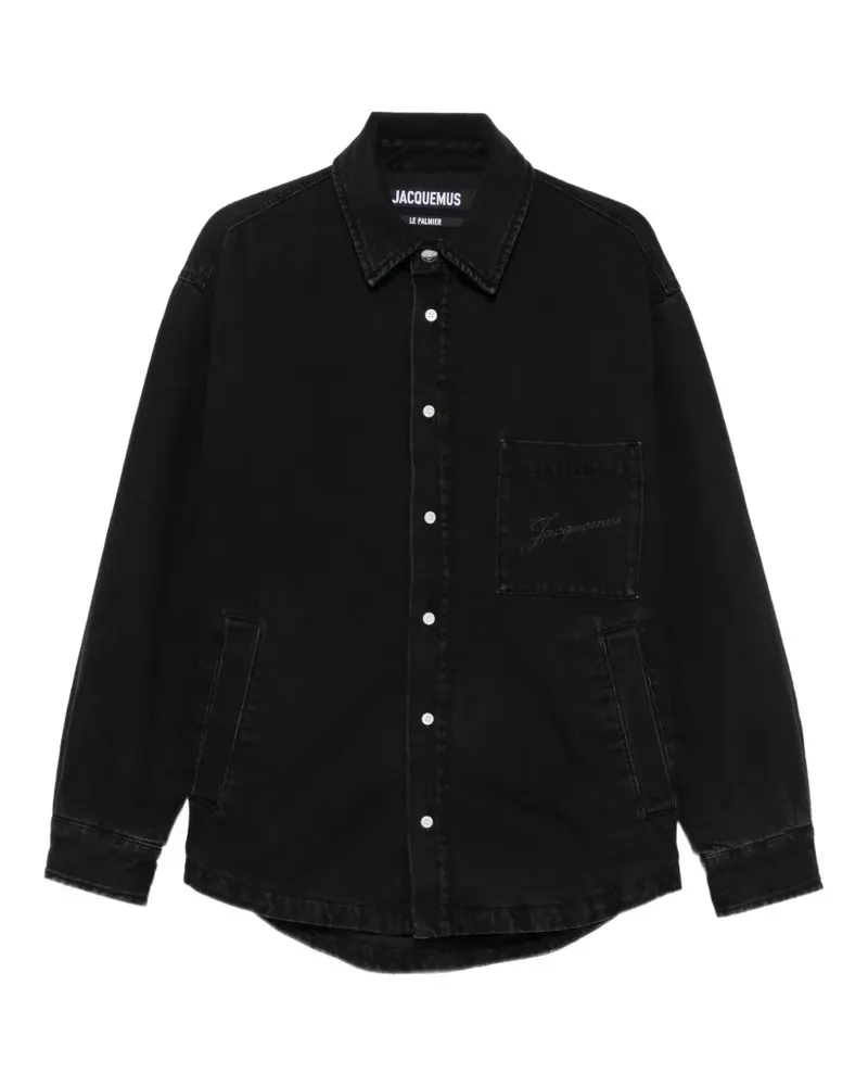 Jacquemus The Boulanger Hemd - Schwarz Schwarz