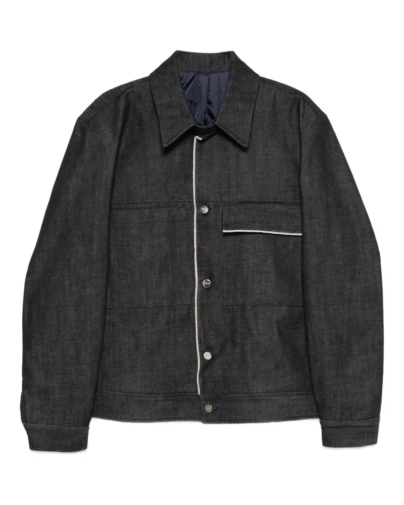 Costumein Dennis Hemdjacke mit Klappentasche - Blau Blau