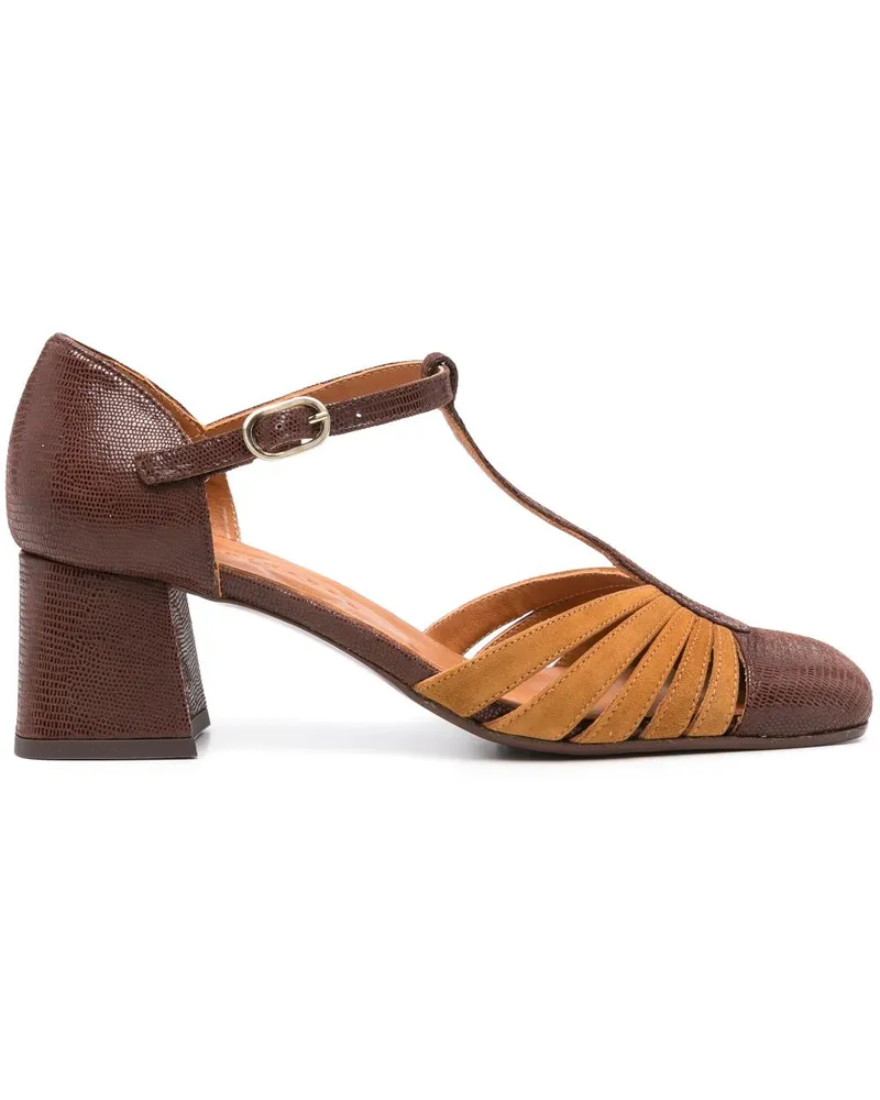 Chie Mihara Vudui Pumps 55mm - Braun Braun