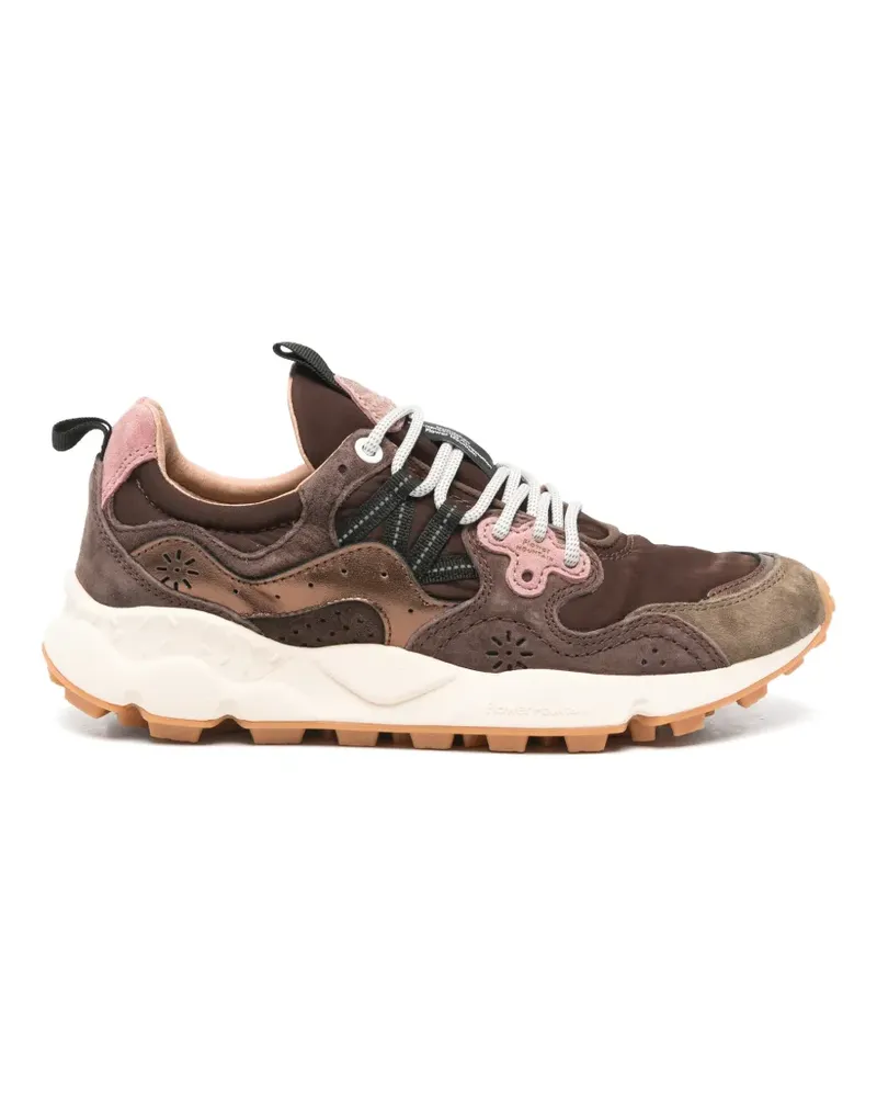 Flower MOUNTAIN Perforierte Sneakers - Braun Braun