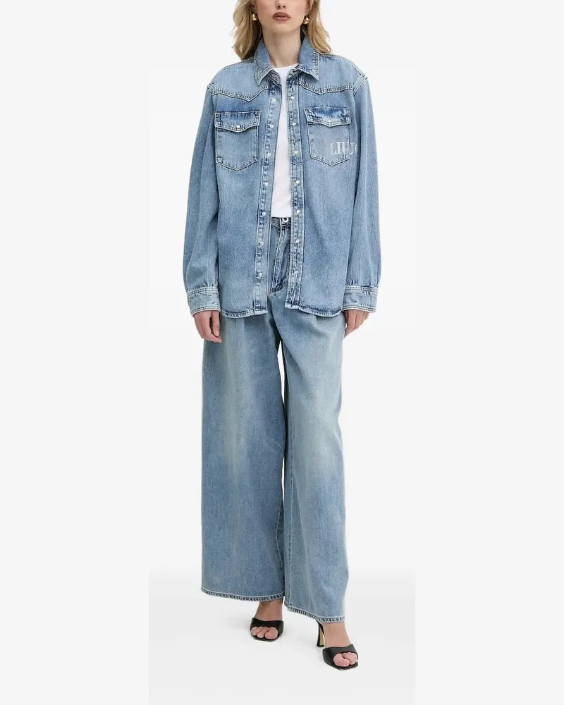 Armani Exchange Jeans mit klassischen Taschen - Blau Blau