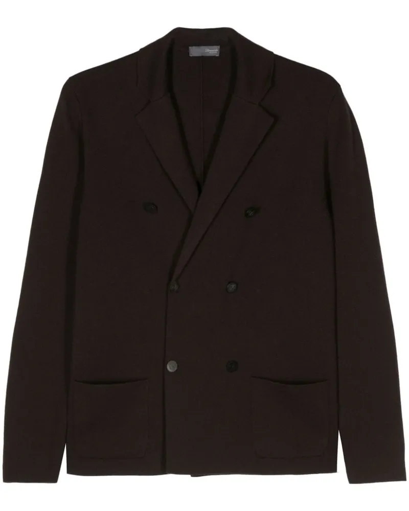 Drumohr  Merino-Cardigan - Braun Braun