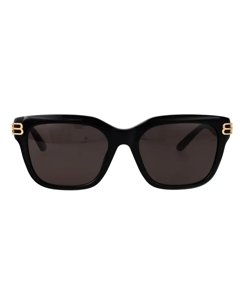 Balenciaga BB-logo square-frame sunglasses - Schwarz Schwarz
