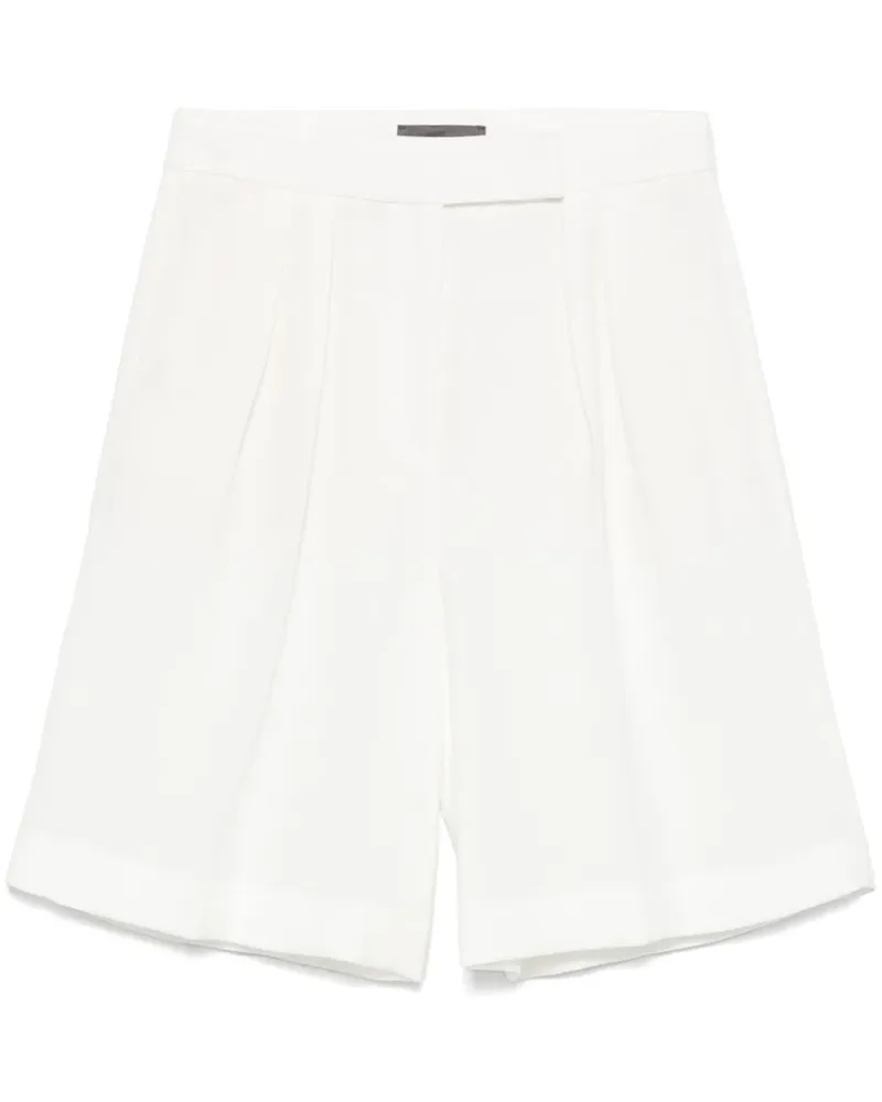 Lorena Antoniazzi Shorts aus Leinen - Weiß Weiß