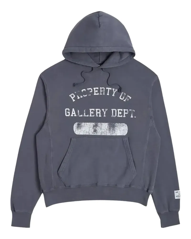 GALLERY DEPT. Property "Navy/White" Hoodie mit Logo - Blau Blau