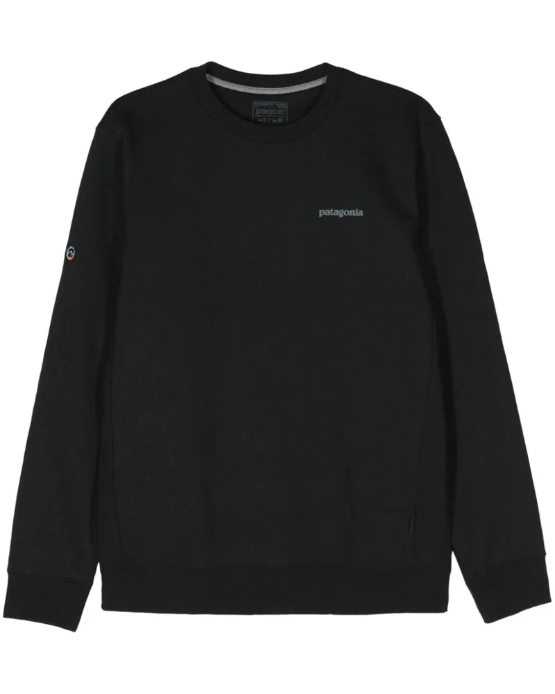 Patagonia Fitz Roy Icon Uprisal Sweatshirt Schwarz