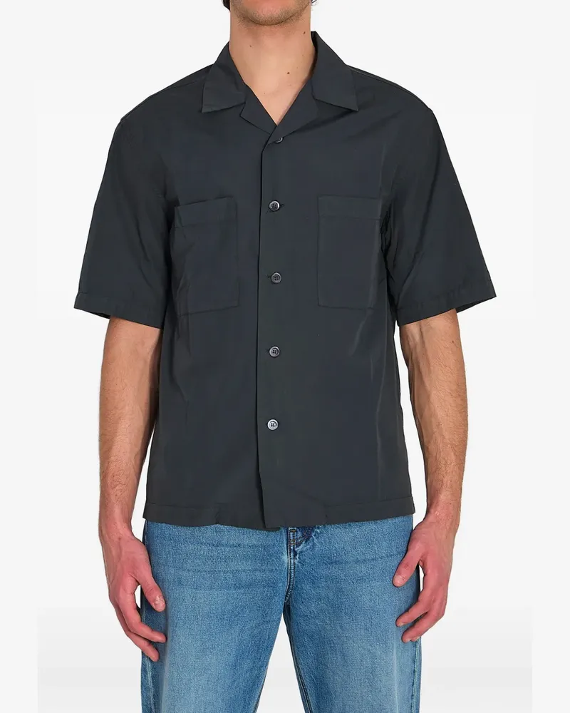 BARENA Hemd mit aufgesetzter Tasche - Grau Grau